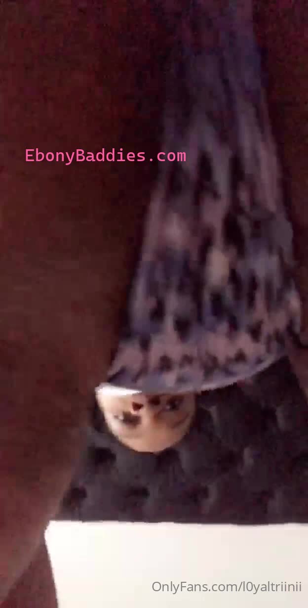 l0yaltriinii dark chocolate ebony big ass 64