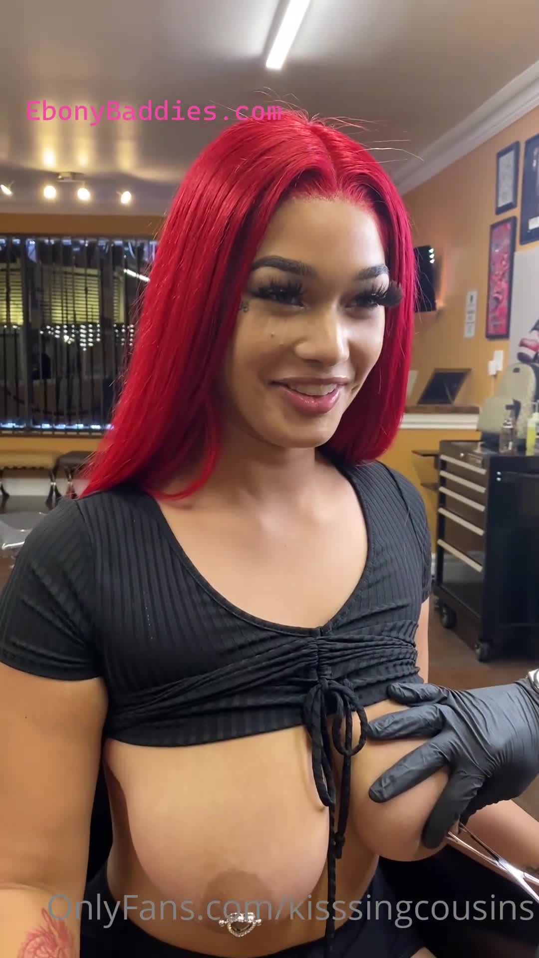 hott4lexi lightskin black baddie porn  17