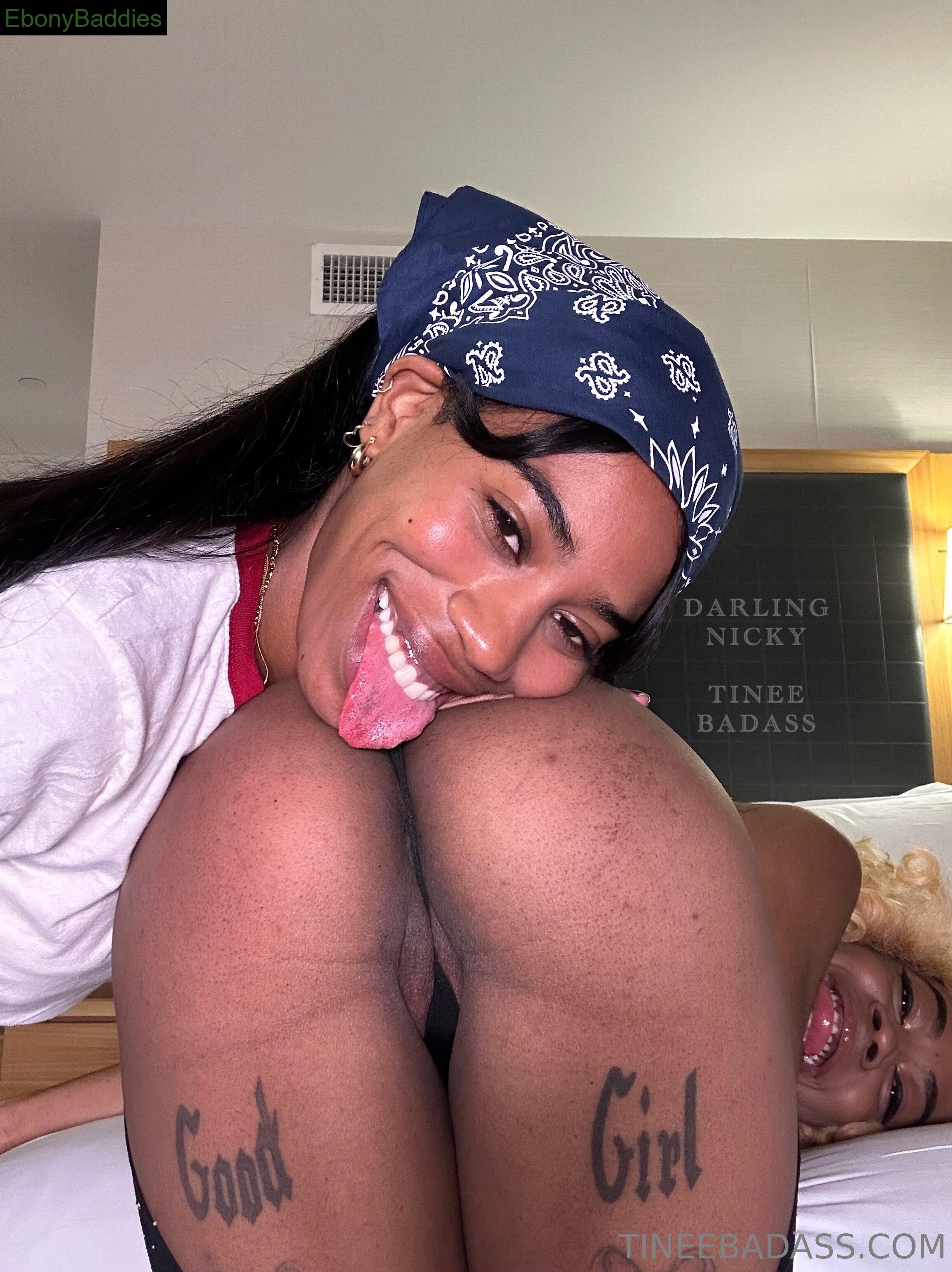 tineebadass ebony photo 6