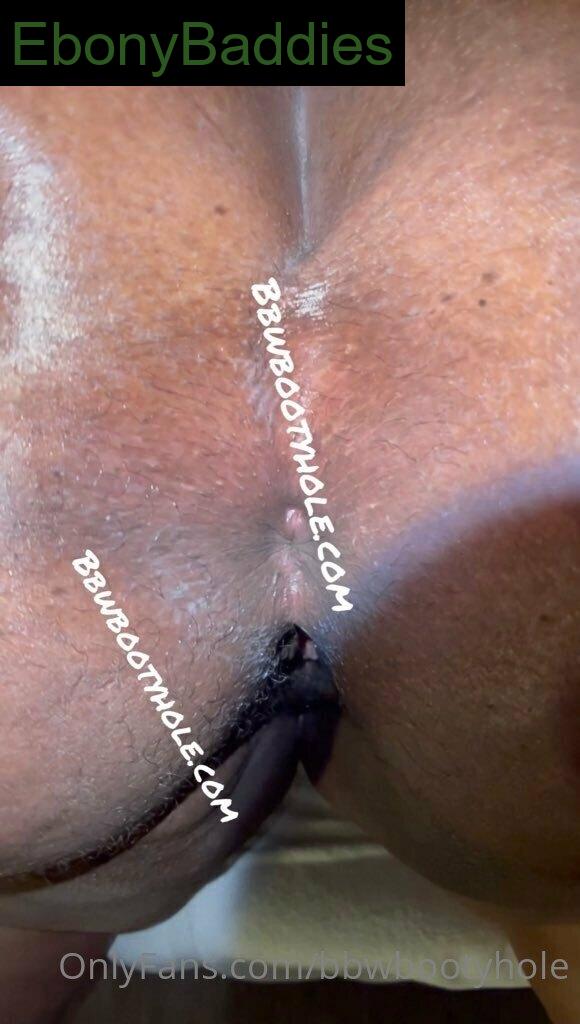 bbwbootyhole ebony photo 1