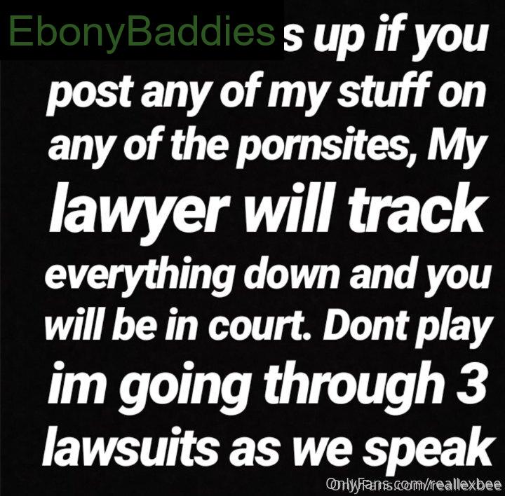 reallexbee ebony photo 8