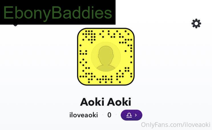 iloveaoki ebony photo 1
